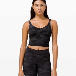 Lululemon Camo Deep Coal Multi align tank, size 2